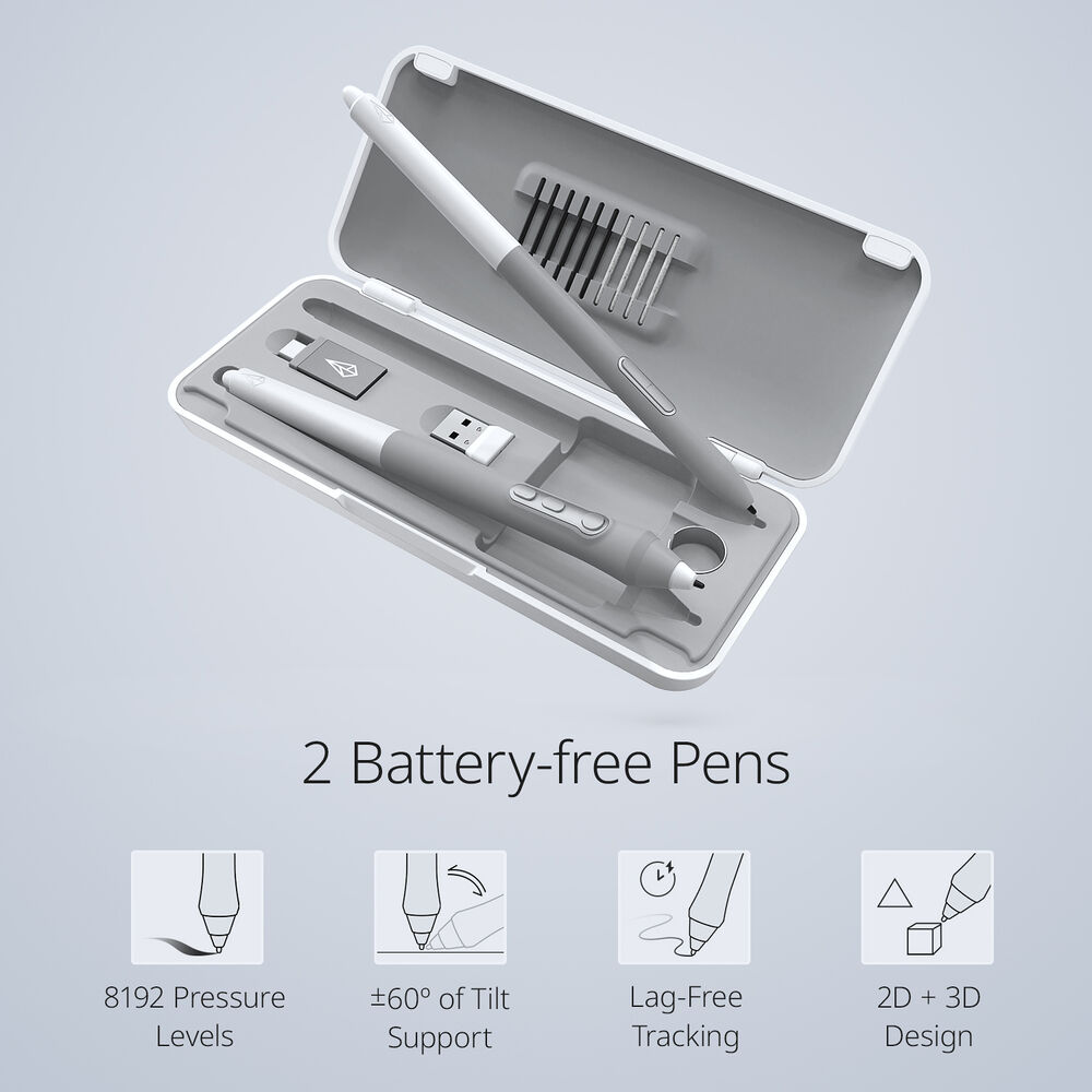 Xencelabs Pen Tablet Grafik Tablet Medium Bundle SE