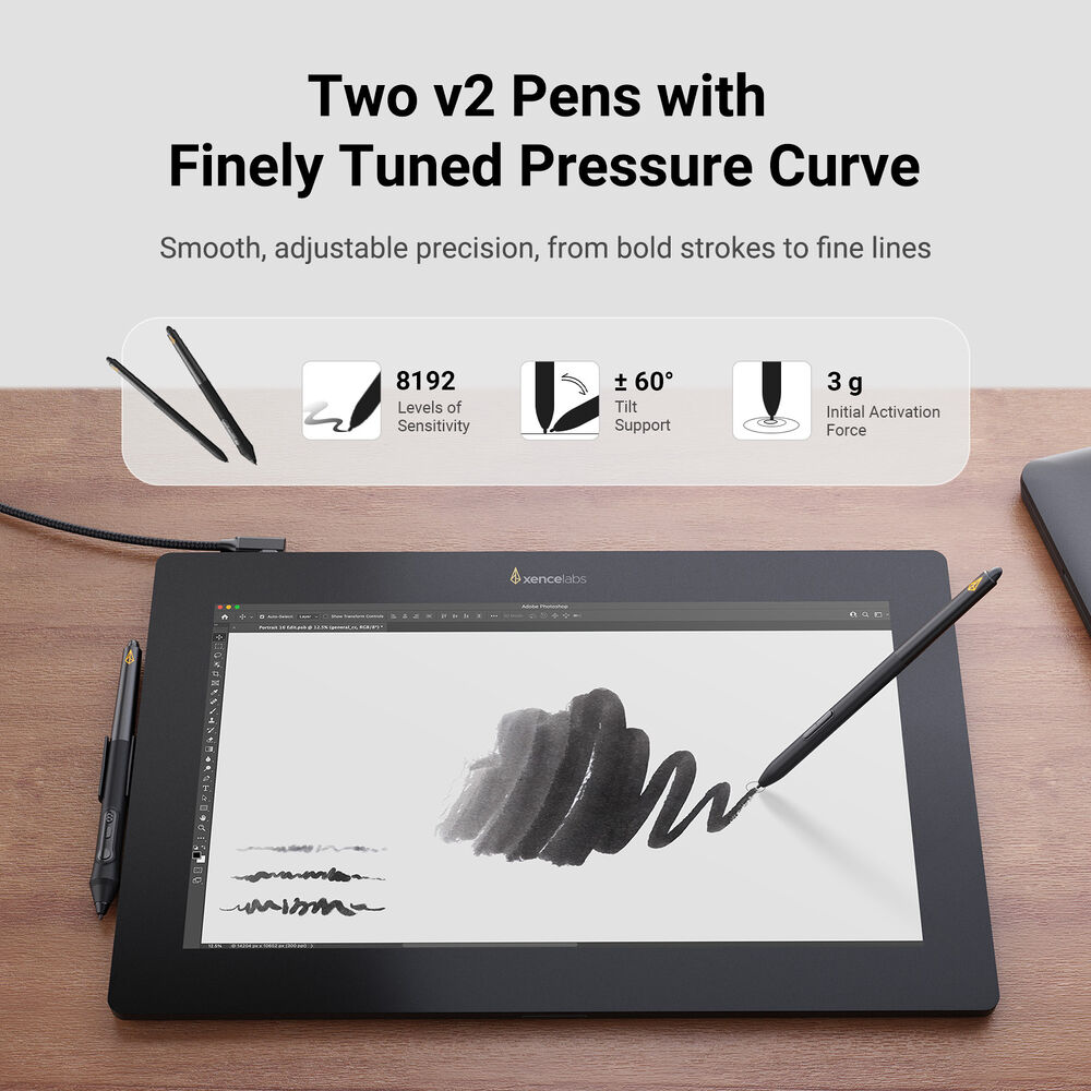 Xencelabs Pen Display Grafik Tablet 16 Lite