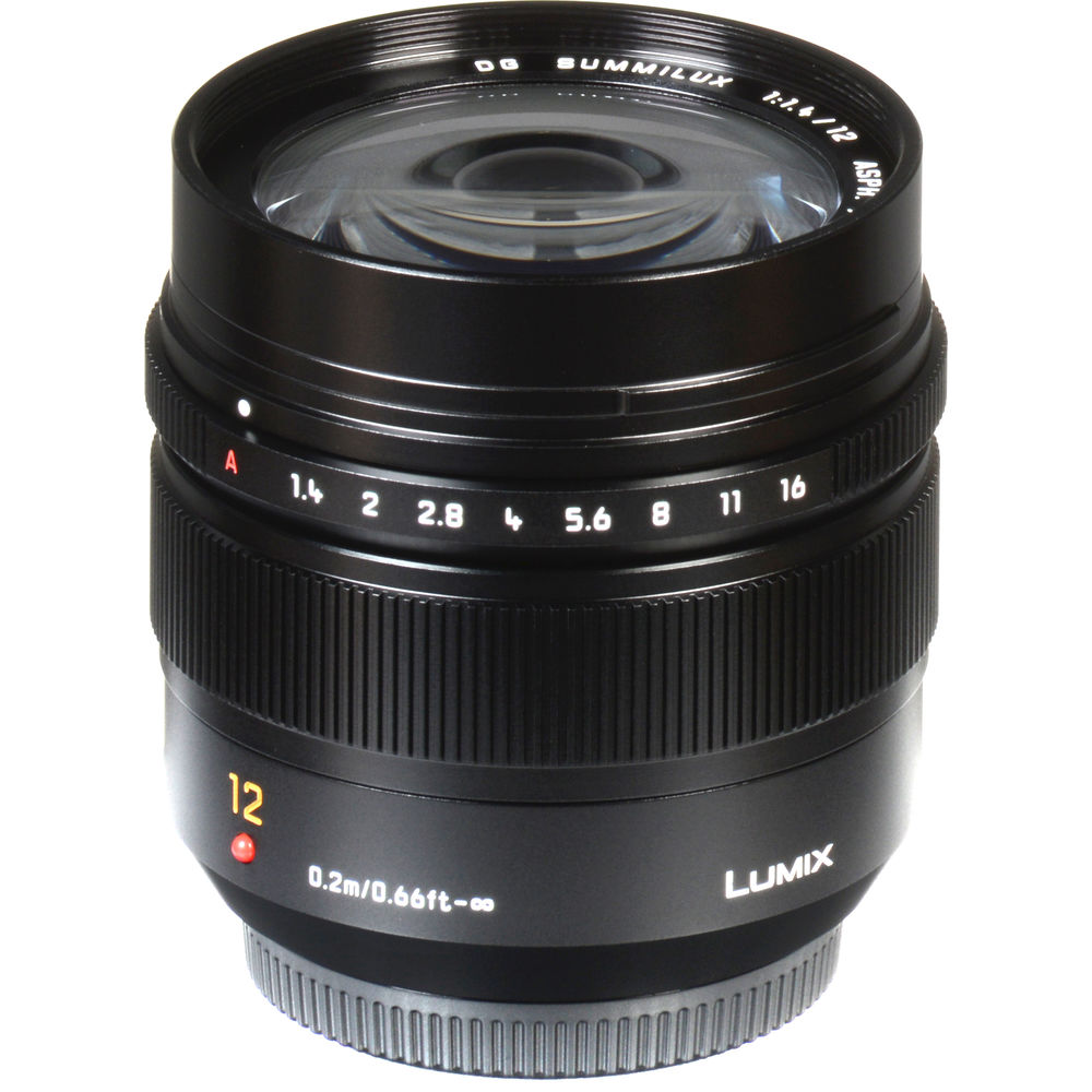 Panasonic Leica 12mm f/1.4 Lens