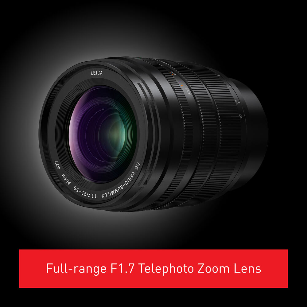Panasonic Leica 25-50mm f/1.7 Lens