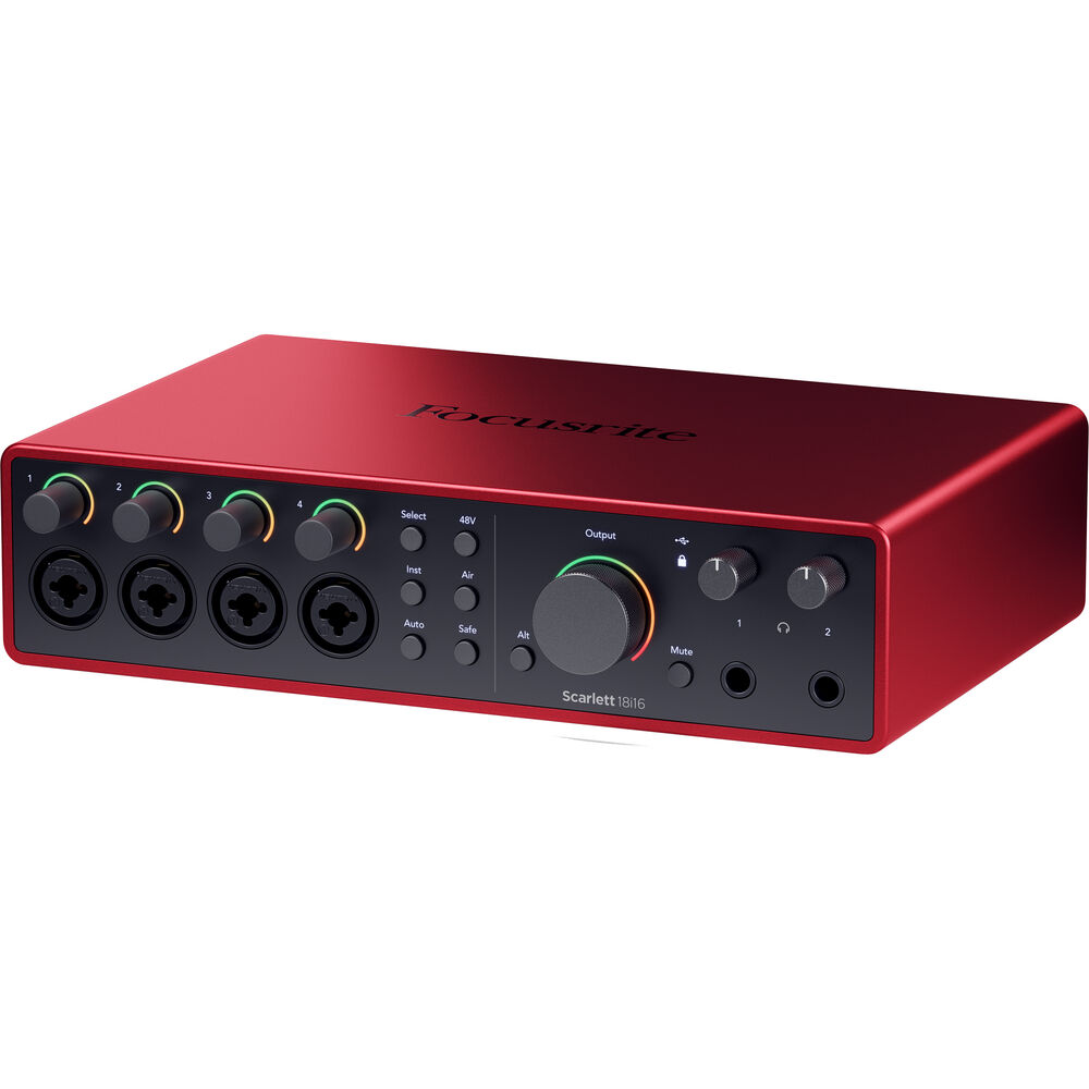 Focusrite Scarlett 18i16 Gen 4 USB Ses Kartı