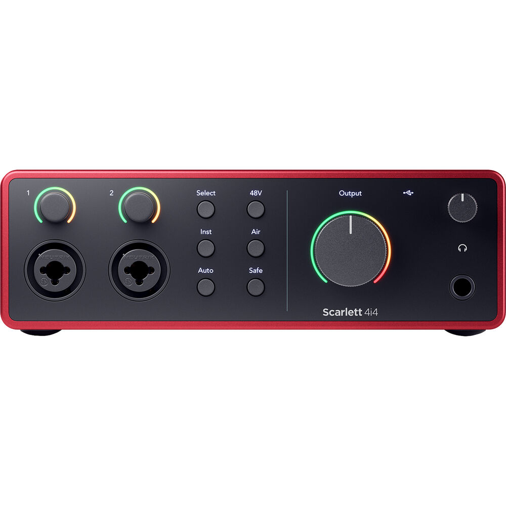 Focusrite Scarlett 4i4 Gen 4 Ses Kartı