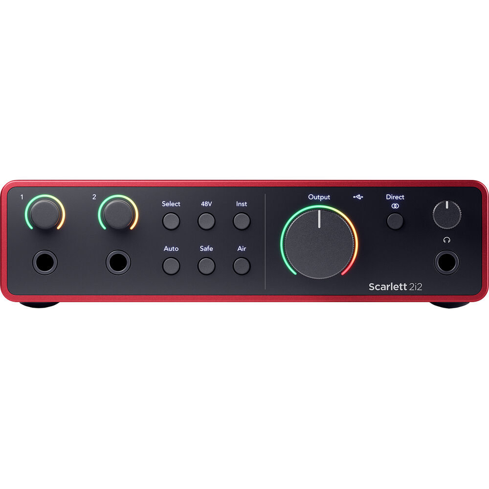 Focusrite Scarlett 2i2 Studio Gen 4 Kayıt Paketi