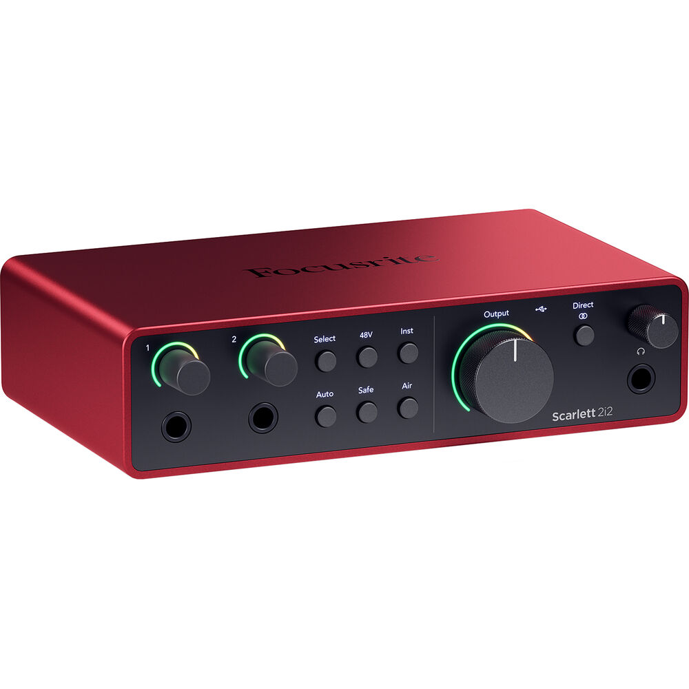 Focusrite Scarlett 2i2 Studio Gen 4 Kayıt Paketi