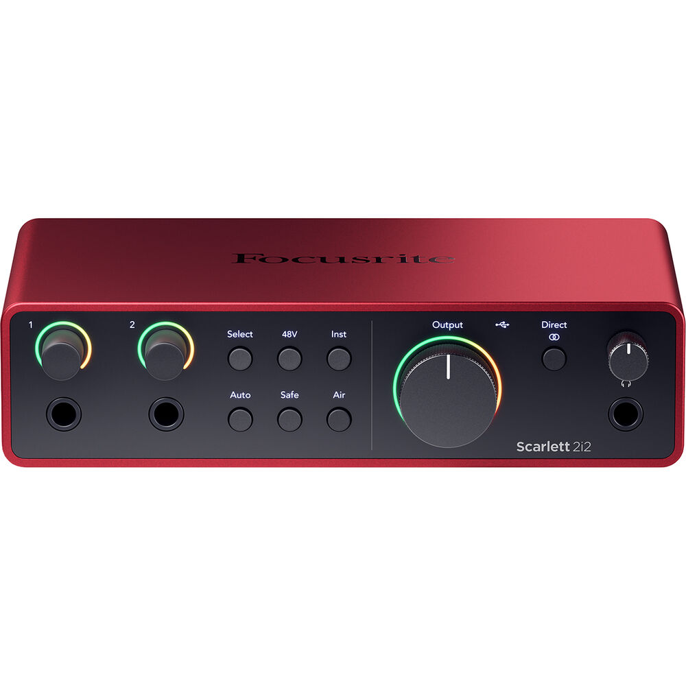 Focusrite Scarlett 2i2 Gen 4 Ses Kartı
