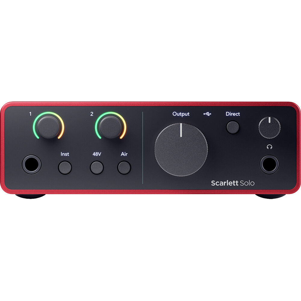 Focusrite Scarlett Solo Gen 4 Ses Kartı
