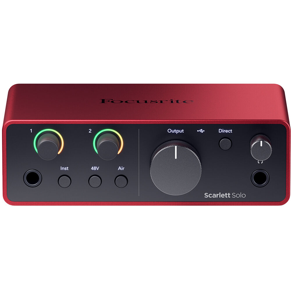 Focusrite Scarlett Solo Gen 4 Ses Kartı