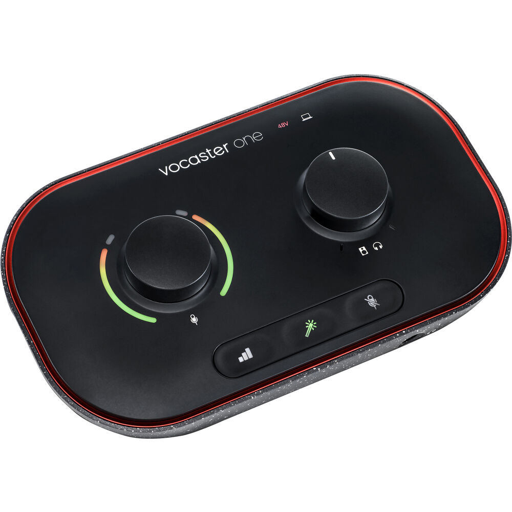 Focusrite Vocaster One Studio Podcasting Kit
