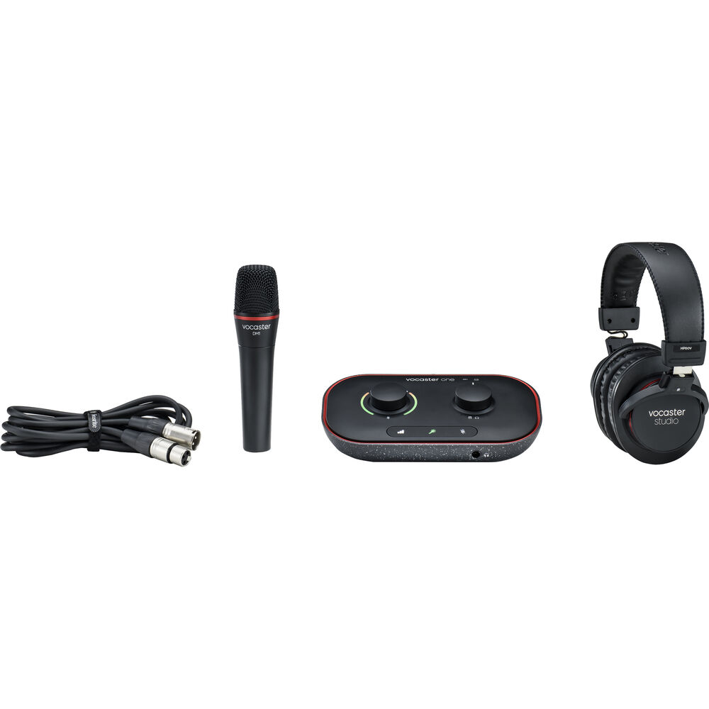 Focusrite Vocaster One Studio Podcasting Kit
