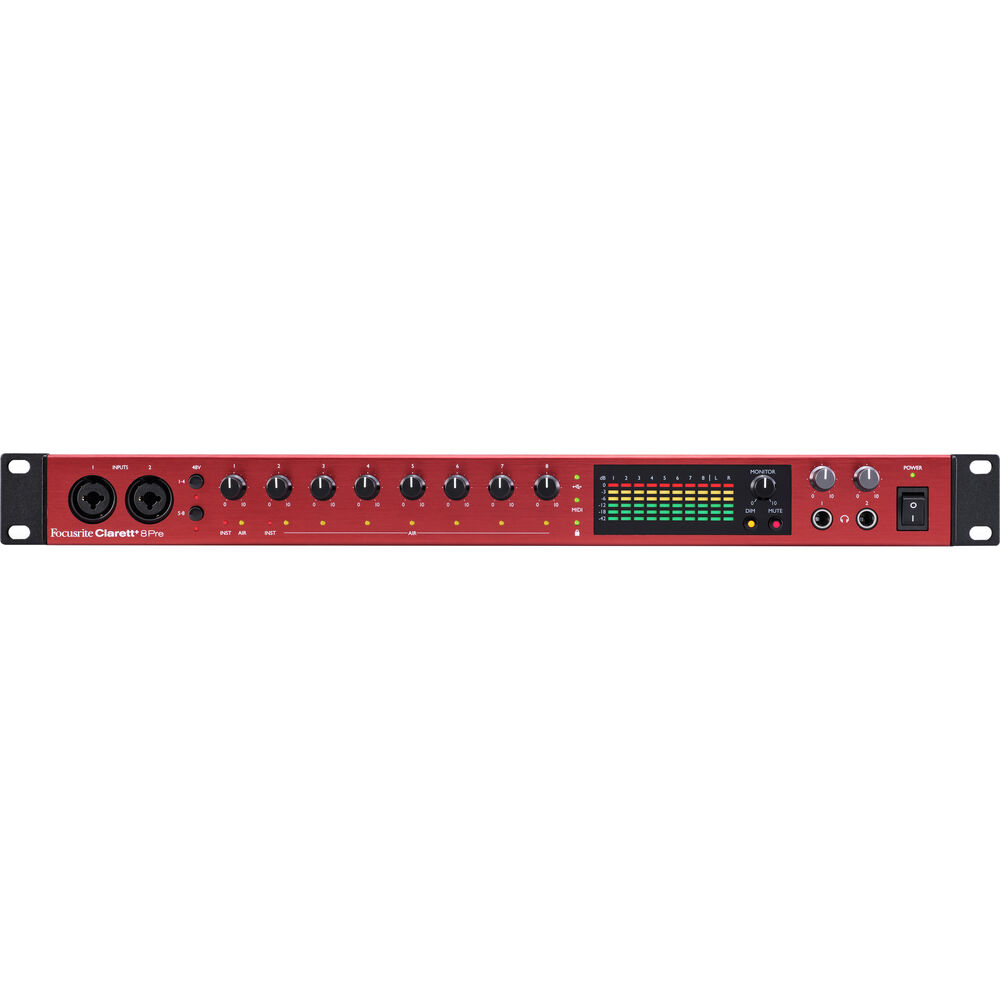 Focusrite Clarett+ 8Pre USB-C Ses Kartı