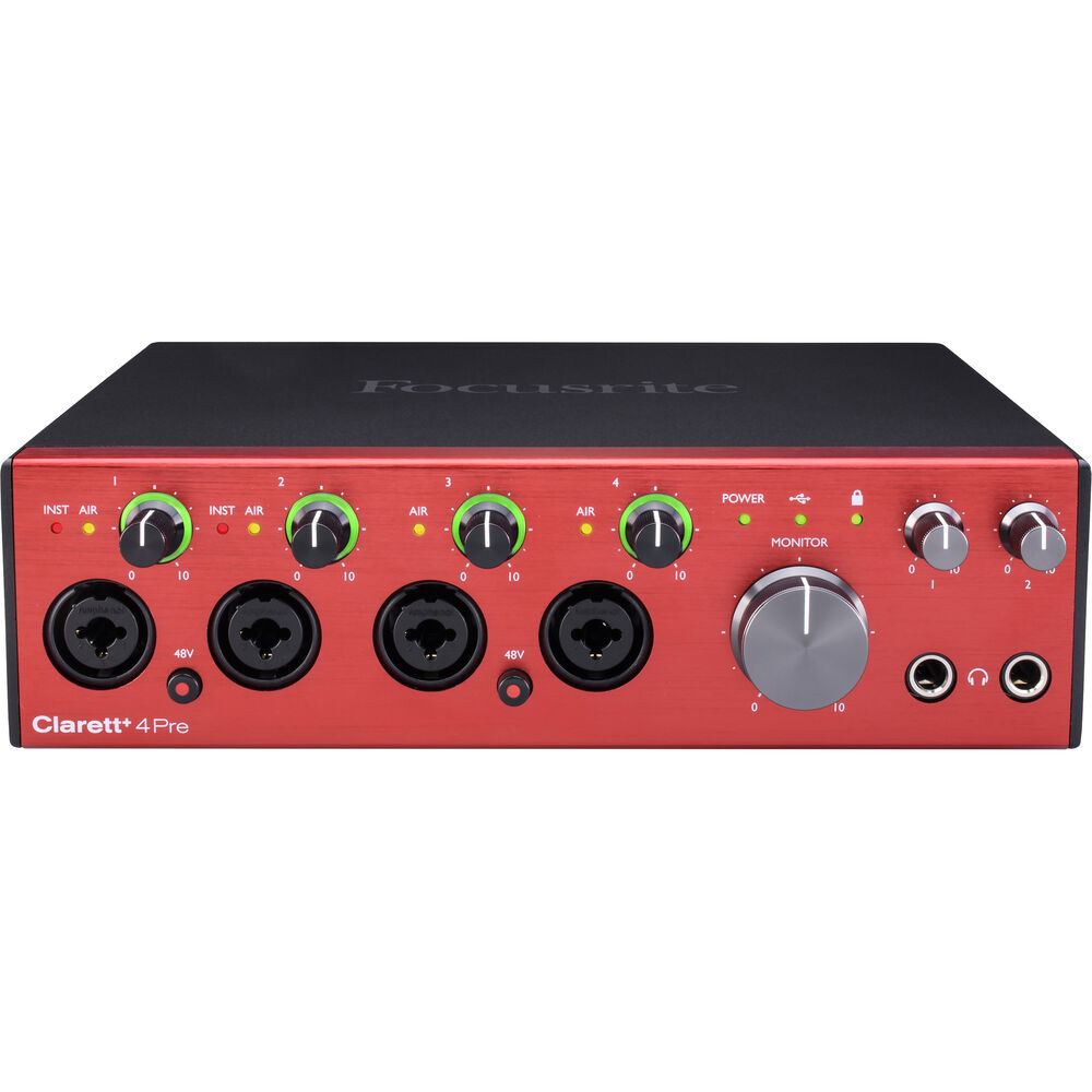 Focusrite Clarett+ 4Pre USB-C Ses Kartı