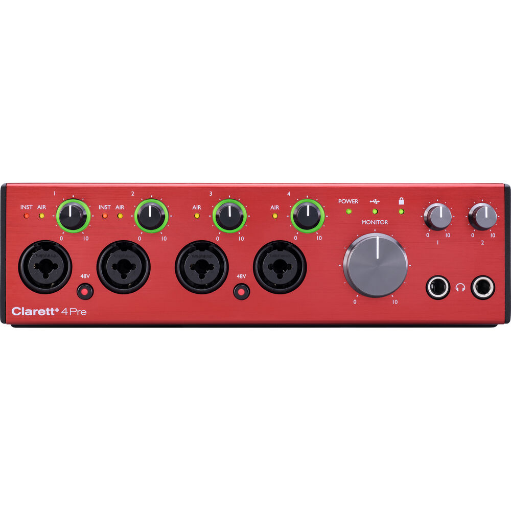 Focusrite Clarett+ 4Pre USB-C Ses Kartı