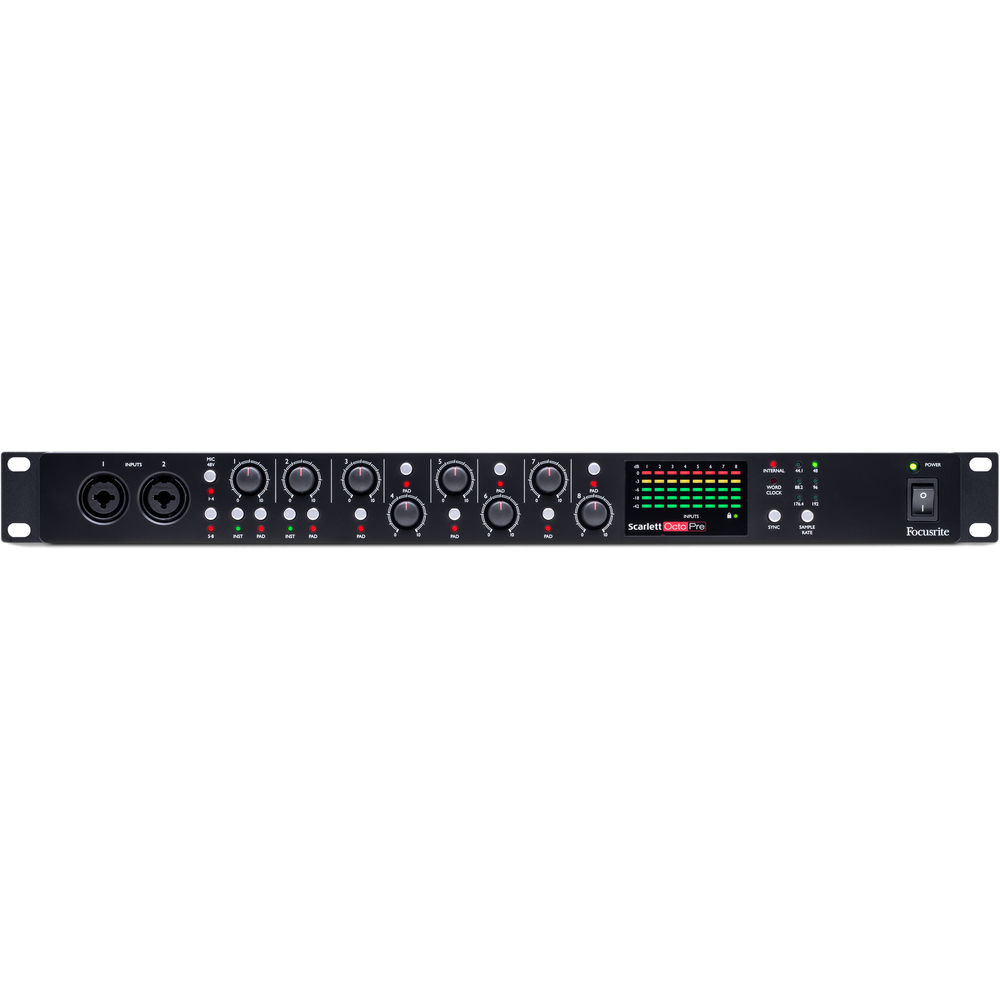 Focusrite Scarlett Octopre Mikrofon Preamp
