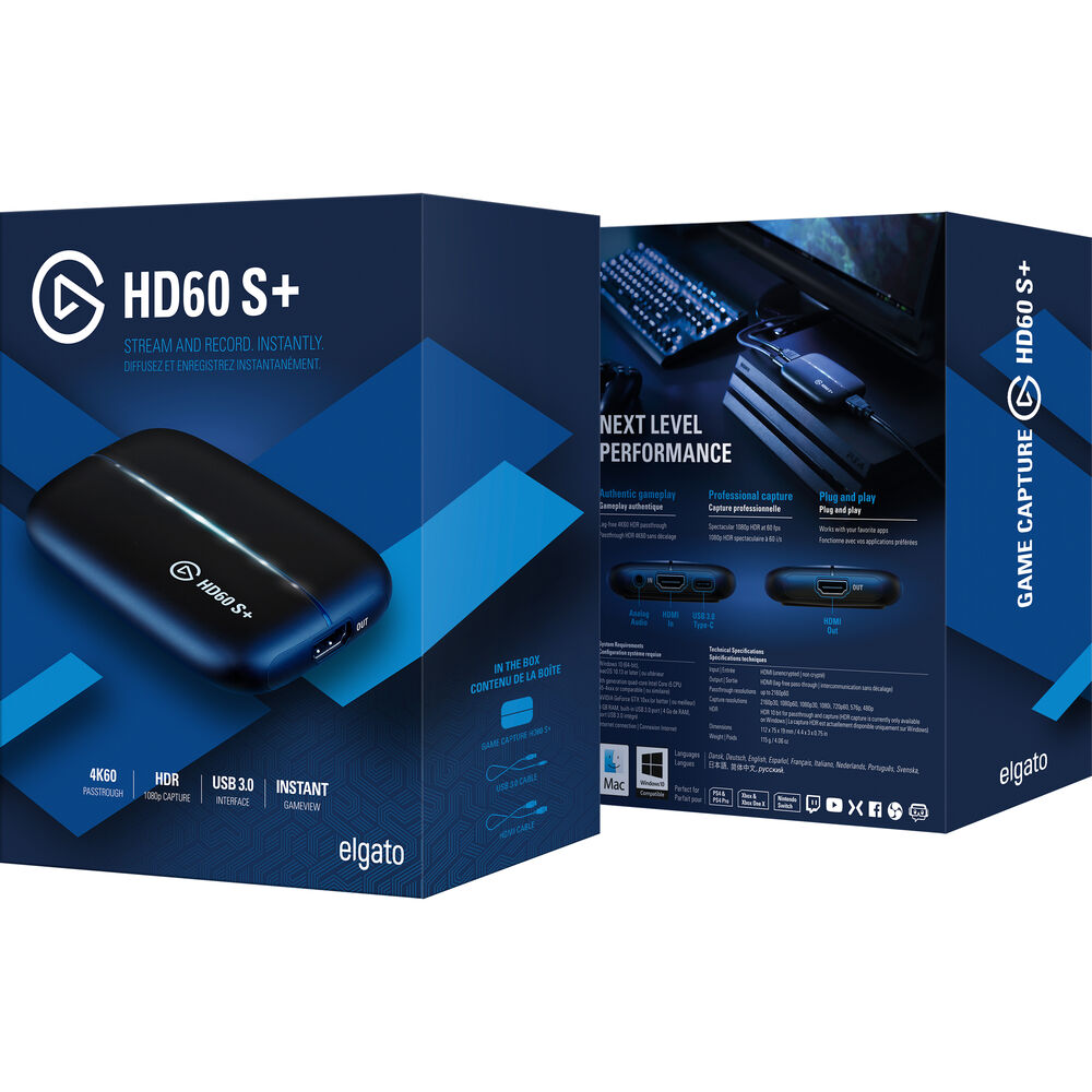 Elgato GAME CAPTURE HD60 S+