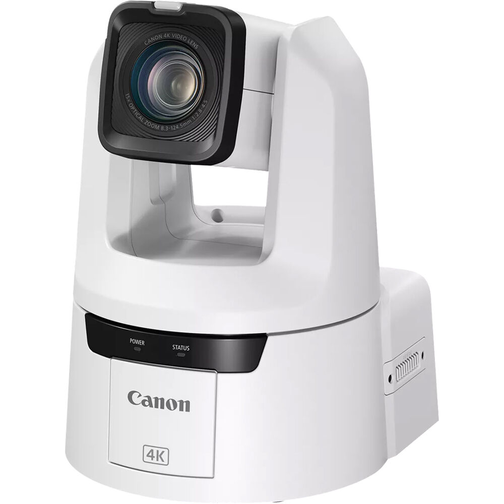 Canon CR-N500 4K PTZ Kamera  Auto-Tracking Lisans Dahil  Beyaz