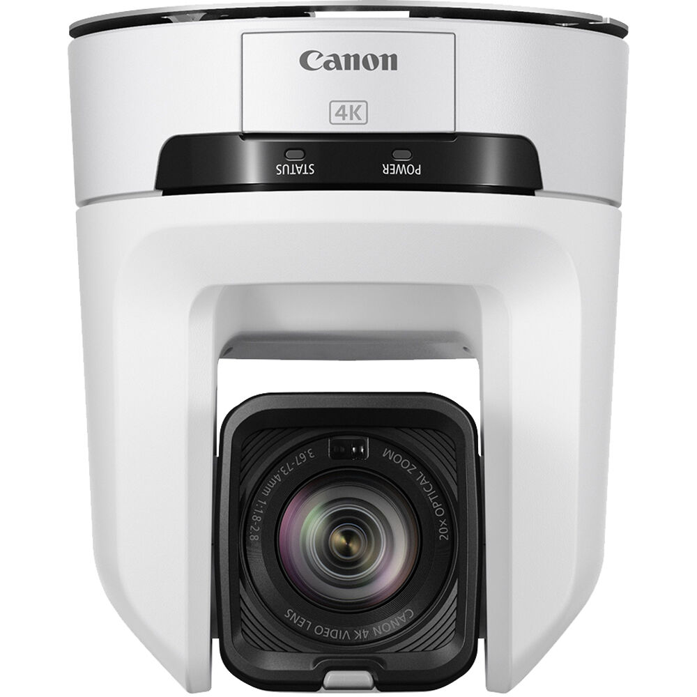 Canon CR-N100 4K PTZ Kamera  Auto-Tracking Lisans Dahil  Beyaz