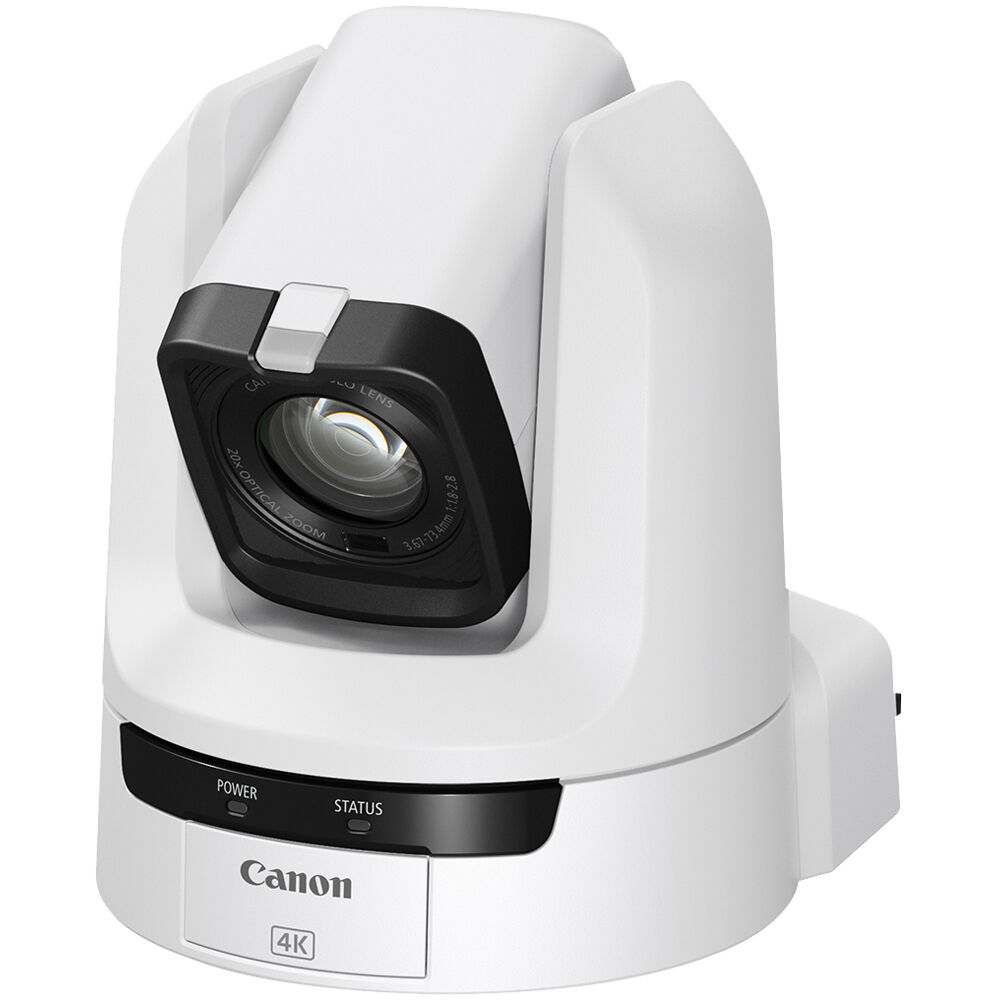 Canon CR-N100 4K PTZ Kamera  Auto-Tracking Lisans Dahil  Beyaz
