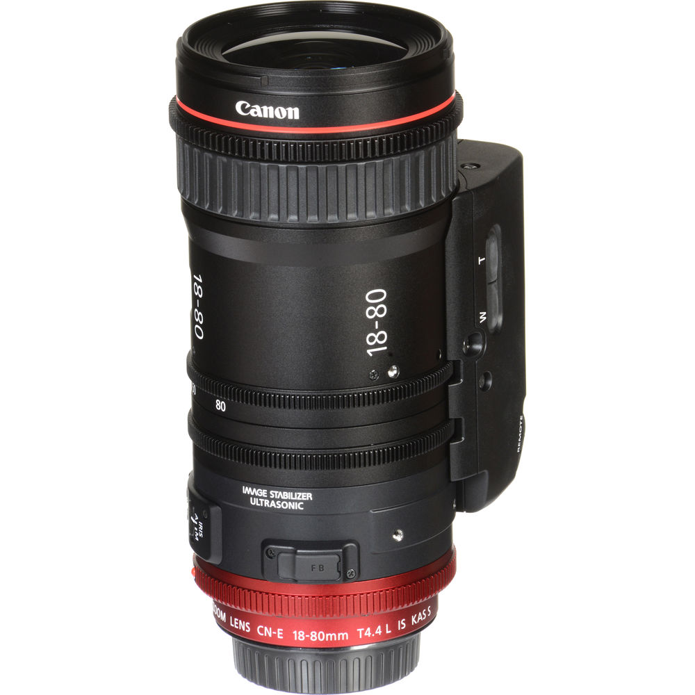 Canon CN-E 18-80mm T4.4 Compact-Servo Cine Zoom Lens (EF Mount)