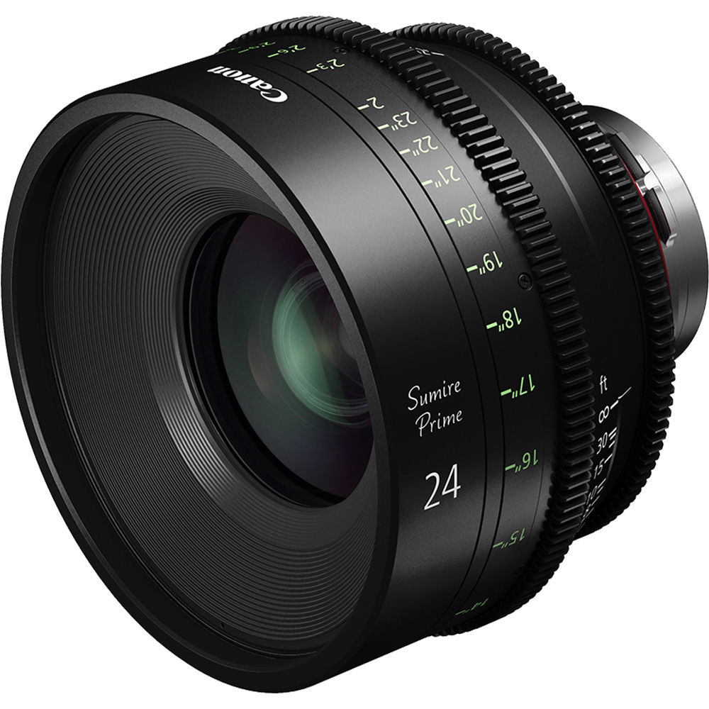 Canon SUMIRE CN-E24mm T1.5 FP X(Metrik) Sinema Lensi