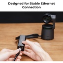 OBSBOT Tail Air için USB-C to Ethernet Adaptör