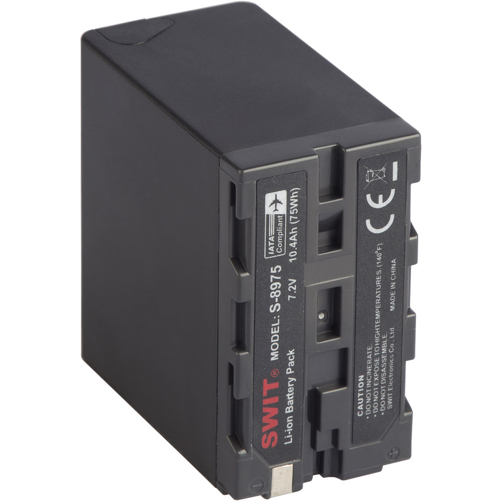 SWIT S-8975 75Wh NP-F Tipi Lityum-İyon Kamera Bataryası