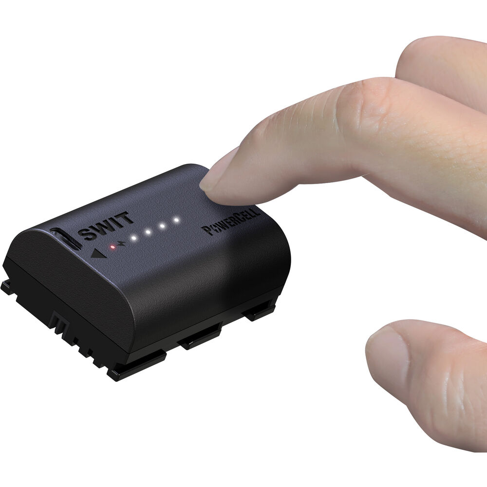 SWIT PowerCell LP-E6P USB-C Kamera Bataryası (Canon Uyumlu, 2200mAh)