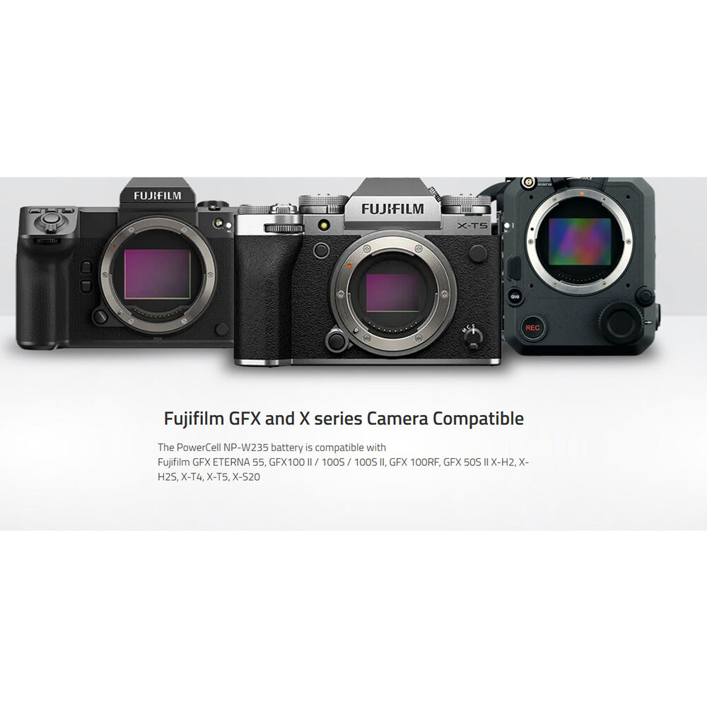 SWIT PowerCell NP-W235 USB-C Kamera Bataryası (Fujifilm Uyumlu, 2200mAh)