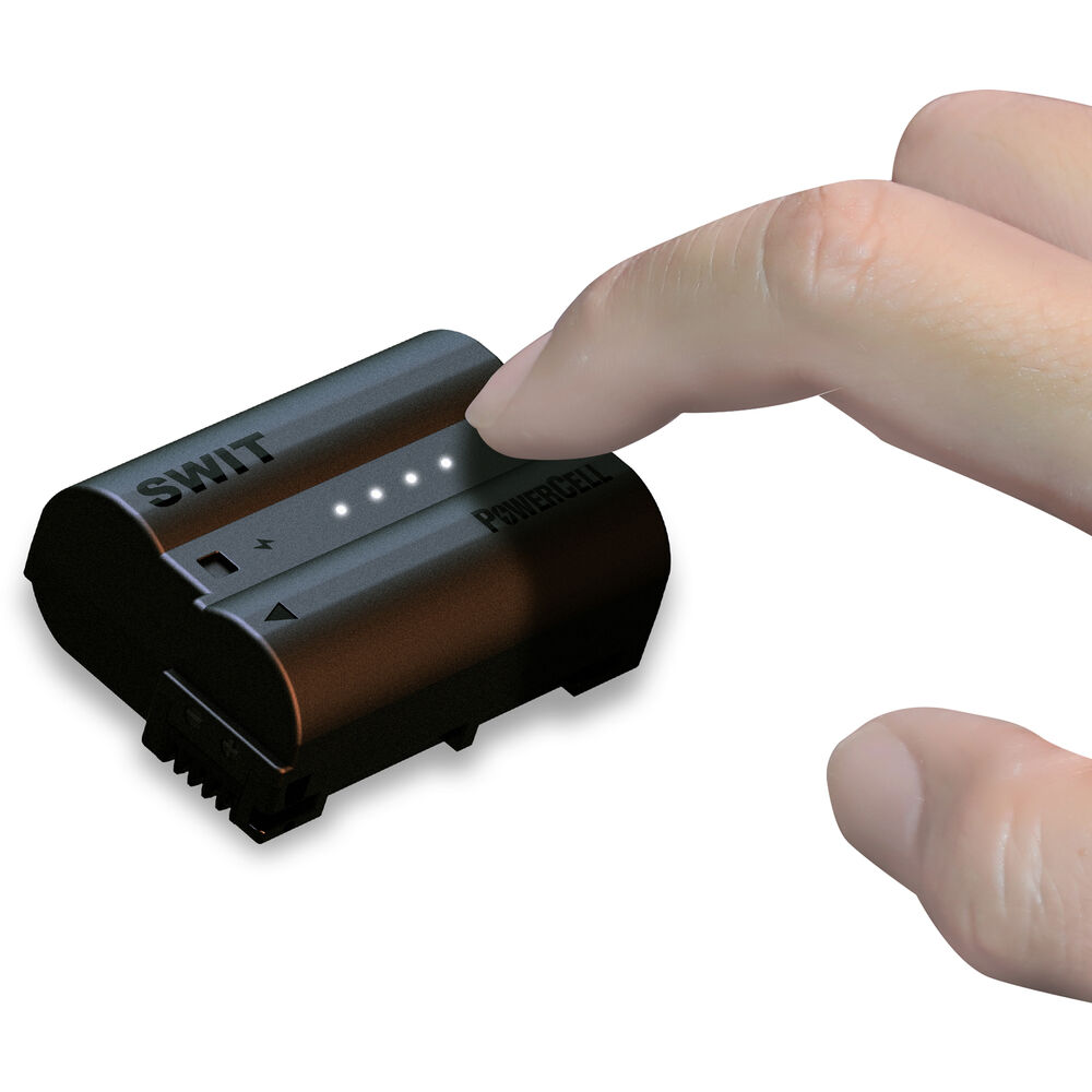 SWIT PowerCell EN-EL15C USB-C Kamera Bataryası (Nikon Uyumlu, 2200mAh)