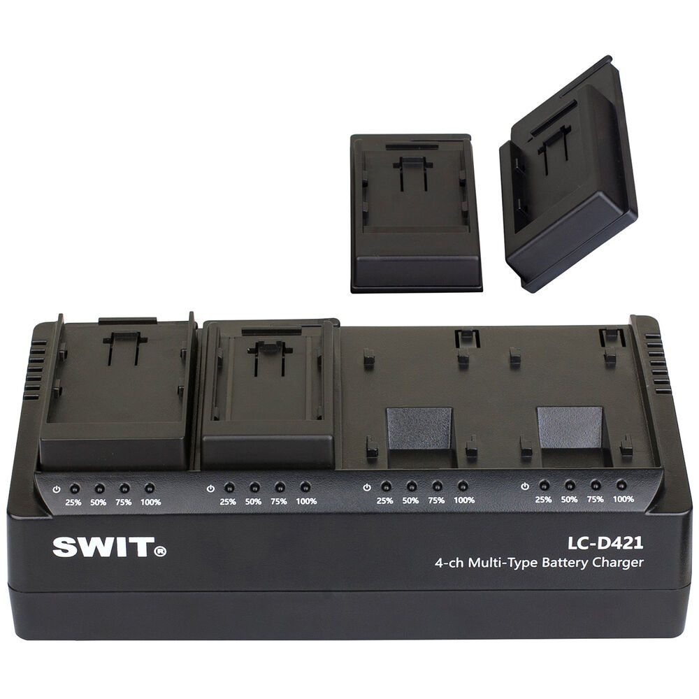 SWIT LC-D421F 4’lü NP-F Batarya Hızlı Şarj Cihazı