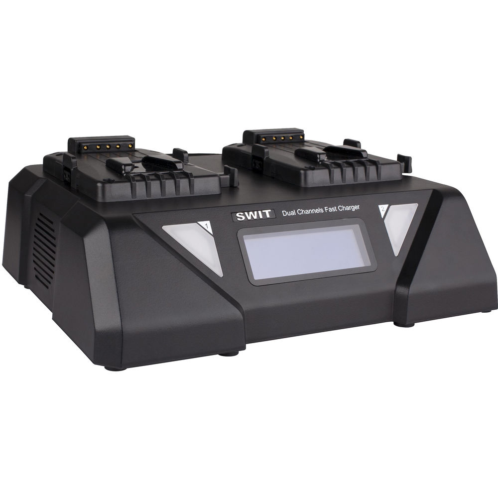 SWIT S-3812S 2 Kanallı V-Mount Süper Hızlı Şarj Cihazı