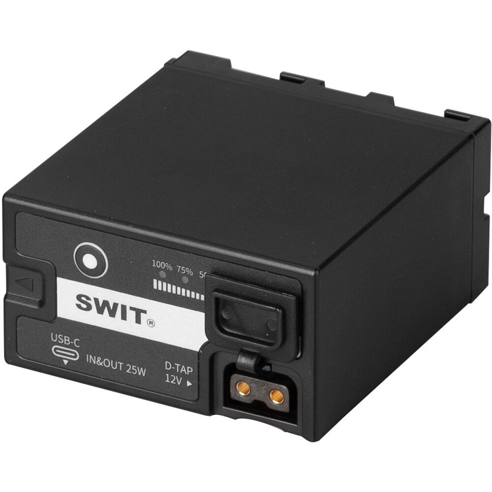 SWIT LB-SF65C 65Wh NP-F Tipi Kamera Bataryası (D-Tap ve USB-C Çıkışlı)