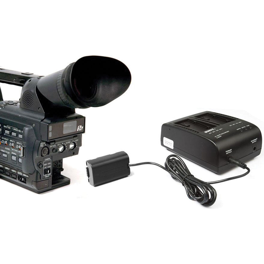 SWIT S-3602D Çiftli Batarya Şarj Cihazı ve Adaptör (Panasonic VW-VBD Serisi)