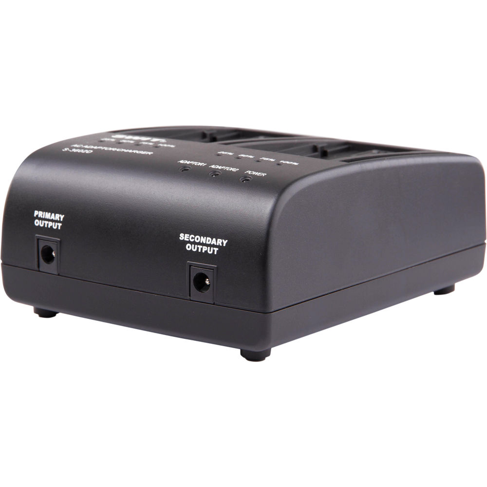 SWIT S-3602D Çiftli Batarya Şarj Cihazı ve Adaptör (Panasonic VW-VBD Serisi)