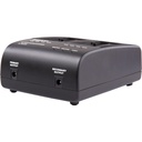 SWIT S-3602D Çiftli Batarya Şarj Cihazı ve Adaptör (Panasonic VW-VBD Serisi)
