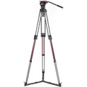 Teris TSN6CF-Q PLUS Tripod and Fluid Head System (Karbon Fiber)/ 7 Kg