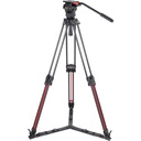 Teris TSN6CF-Q PLUS Tripod and Fluid Head System (Karbon Fiber)/ 7 Kg