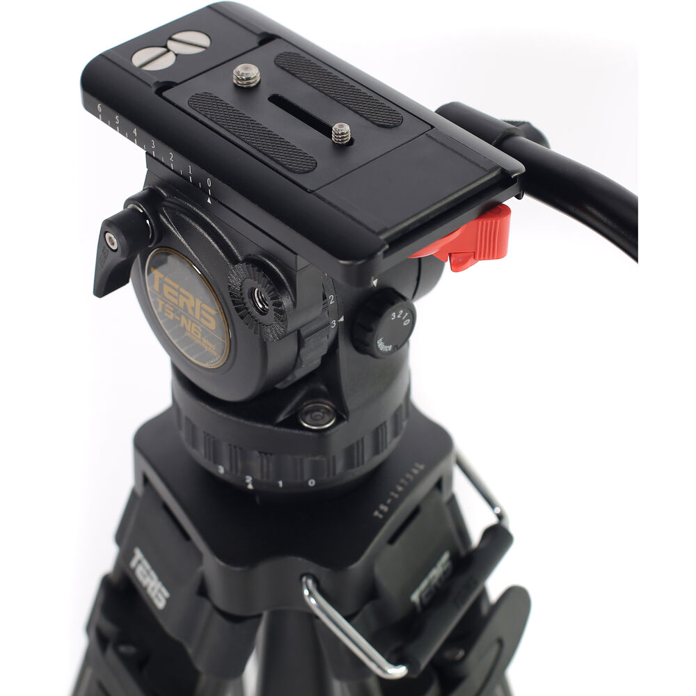 Teris TSN6CF-Q PLUS Tripod and Fluid Head System (Karbon Fiber)/ 7 Kg