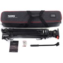Teris TS100AL Fluid Head & Tripod Kit (Karbon Fiber) / 12 Kg