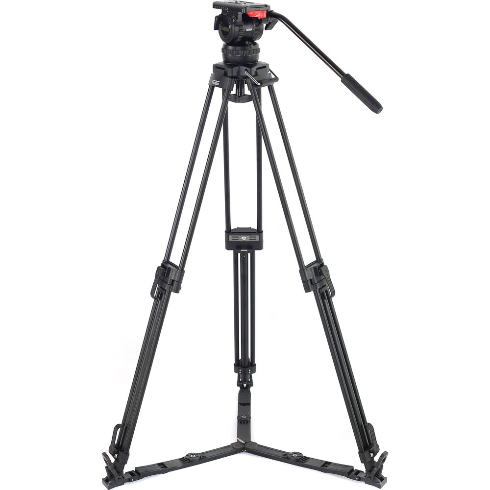 Teris TS100AL Fluid Head & Tripod Kit (Karbon Fiber) / 12 Kg