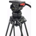 Teris TS100AL Fluid Head & Tripod Kit (Karbon Fiber) / 12 Kg