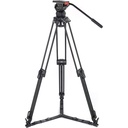 Teris TS100AL Fluid Head & Tripod Kit (Karbon Fiber) / 12 Kg