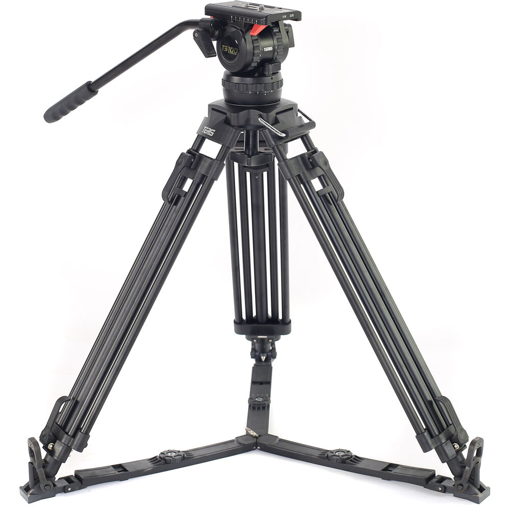 Teris TS100AL Fluid Head & Tripod Kit (Karbon Fiber) / 12 Kg