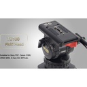 Teris TS100CF-Q Fluid Head & Tripod Kit (Karbon Fiber) / 12 Kg