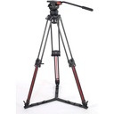 Teris TS100CF-Q Fluid Head & Tripod Kit (Karbon Fiber) / 12 Kg