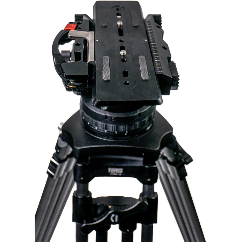 Teris TS350CF-CINE Carbon Fiber Fluid Head & Tripod Kit / 40 Kg