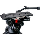 Teris TS350CF-CINE Carbon Fiber Fluid Head & Tripod Kit / 40 Kg