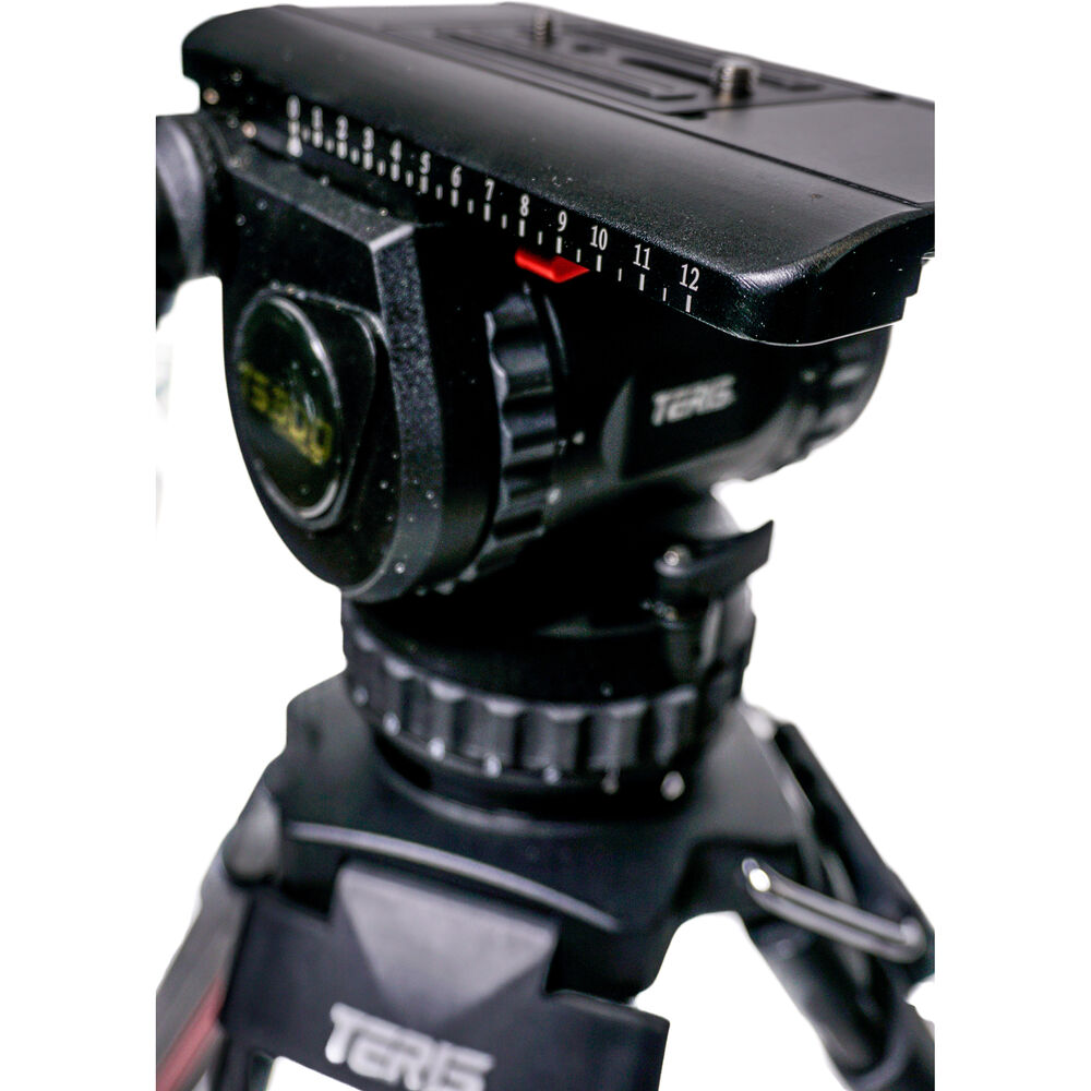 Teris TS300CF Carbon Fiber Fluid Head & Tripod Kit / 30 Kg