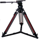 Teris TS300CF Carbon Fiber Fluid Head & Tripod Kit / 30 Kg