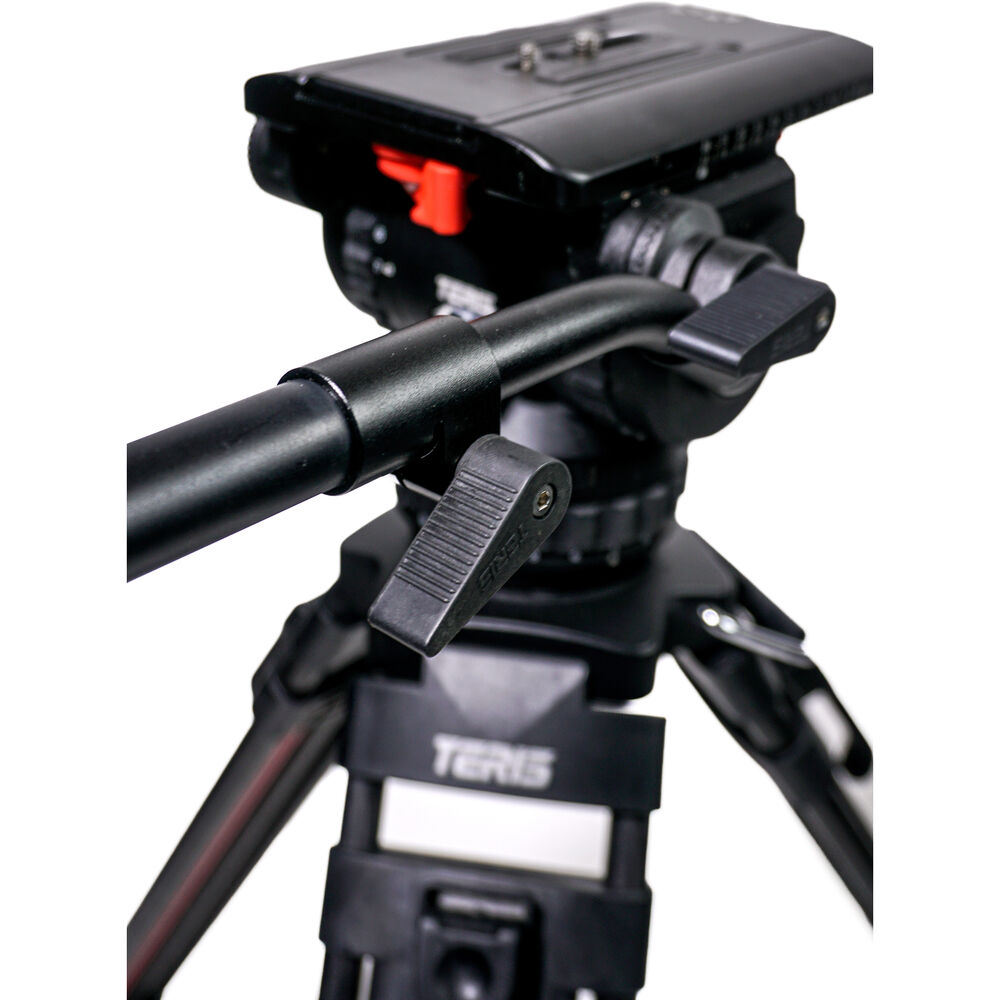 Teris TS300CF Carbon Fiber Fluid Head & Tripod Kit / 30 Kg