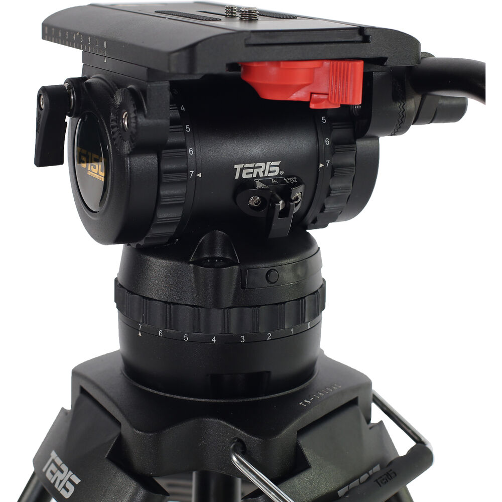 Teris TS150AL Fluid Head & Tripod Kit / 20 Kg
